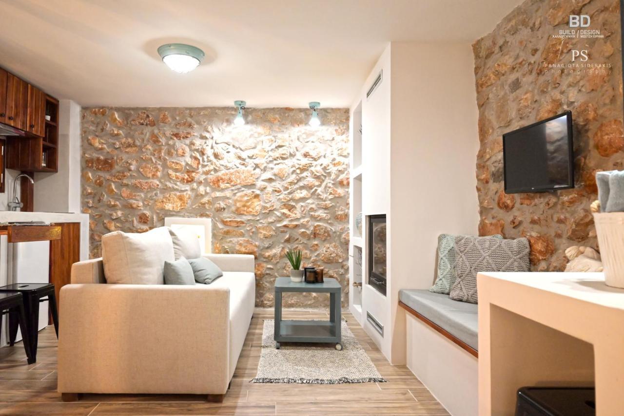 Pyrgos Houses And Restaurant Avgonima Ngoại thất bức ảnh